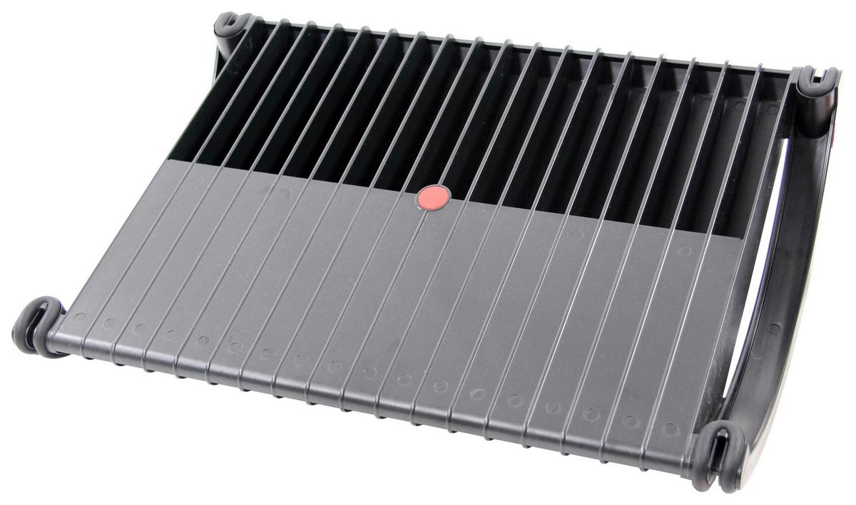 Fußstütze Podi - Schwarz, Basics, Kunststoff (48,5/10/34,5cm) - MID.YOU