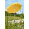 Sonnenschirm Ibiza BxHxT: 240x230x240 cm Goldgelb - Gelb/Weiß, Basics, Textil/Metall (240/230/240cm) - Schneider