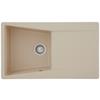 Spüle Respekta Granitspüle - Beige, Trend, Stein (86/20/50cm) - Respekta