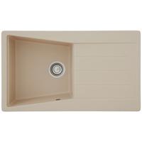 Spüle Respekta Granitspüle - Beige, Trend, Stein (86/20/50cm) - Respekta