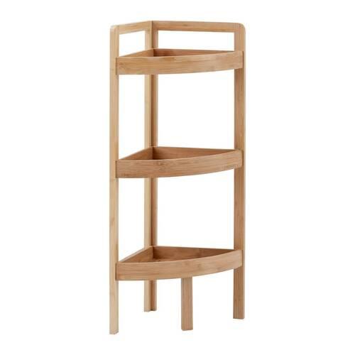 Regál BONNY prírodné farby - prírodná farba, Modern, prírodné materiály (29/85/29cm) - P & B