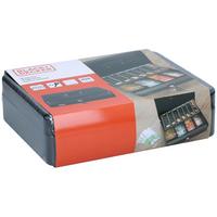 Spardose Money Box 4 Tray Divisions Inc - Schwarz, Basics, Metall (30.5/24/9cm)