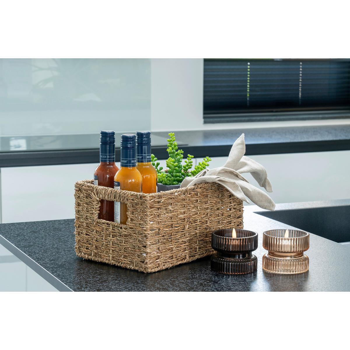 Korbset Venoso Hellbraun 2-teilig - Hellbraun, Design, Holz (30/20/16cm)