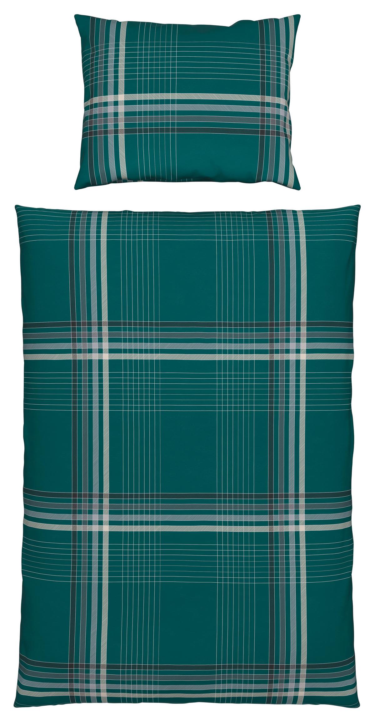 Ágyneműhuzat-garnitúra Sanella - olajkék, Modern, textil (140/200cm) - Luca Bessoni