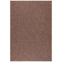 Outdoorteppich Zagora - Schwarz/Braun, Basics, Textil (160/230cm) - Novel