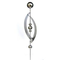 Gartenstecker Sirius - Silberfarben, Basics, Metall - Gardenson