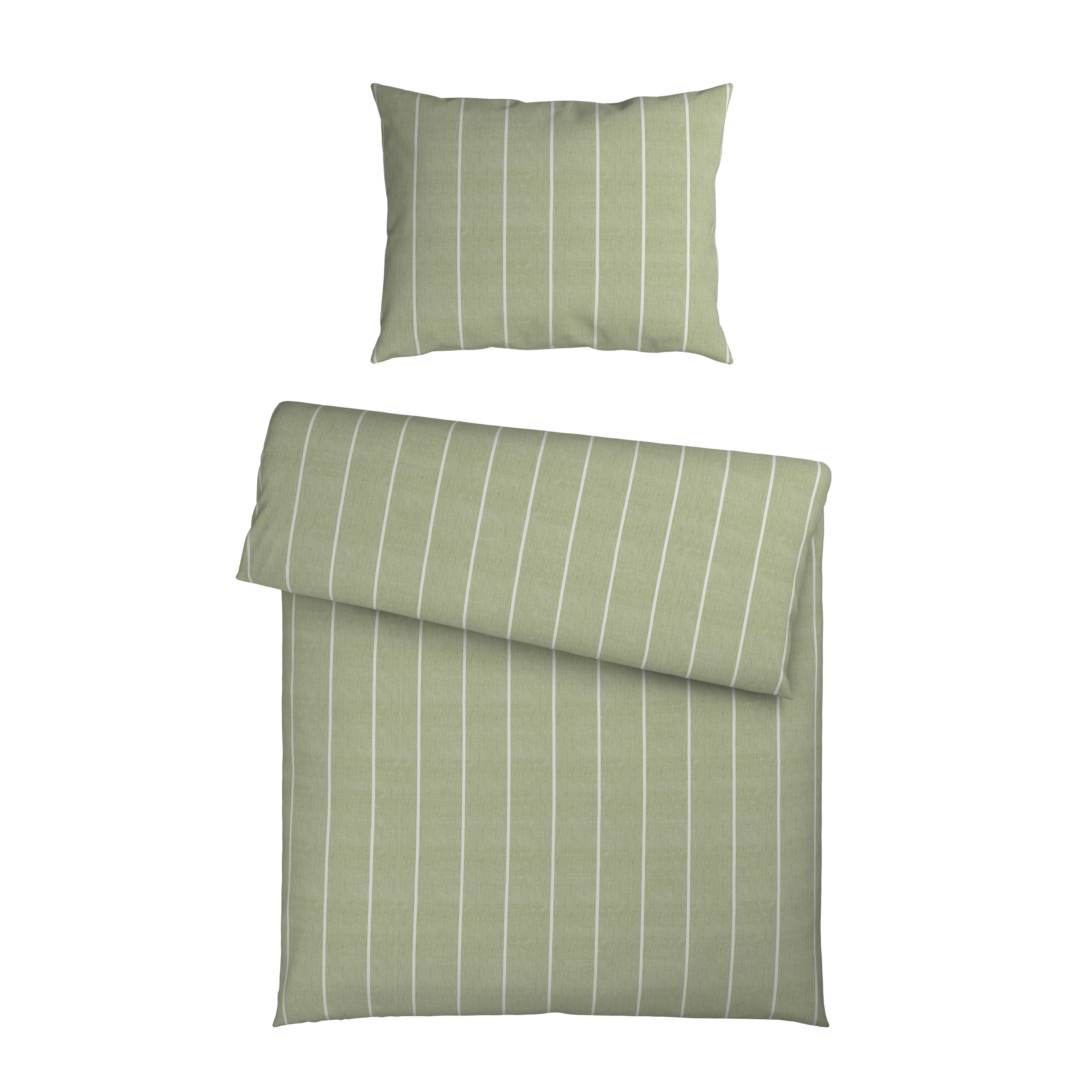 POVLEČENÍ TYLINE - šalvějově zelená, Moderní, textil (200/140/0,1cm) - Mömax