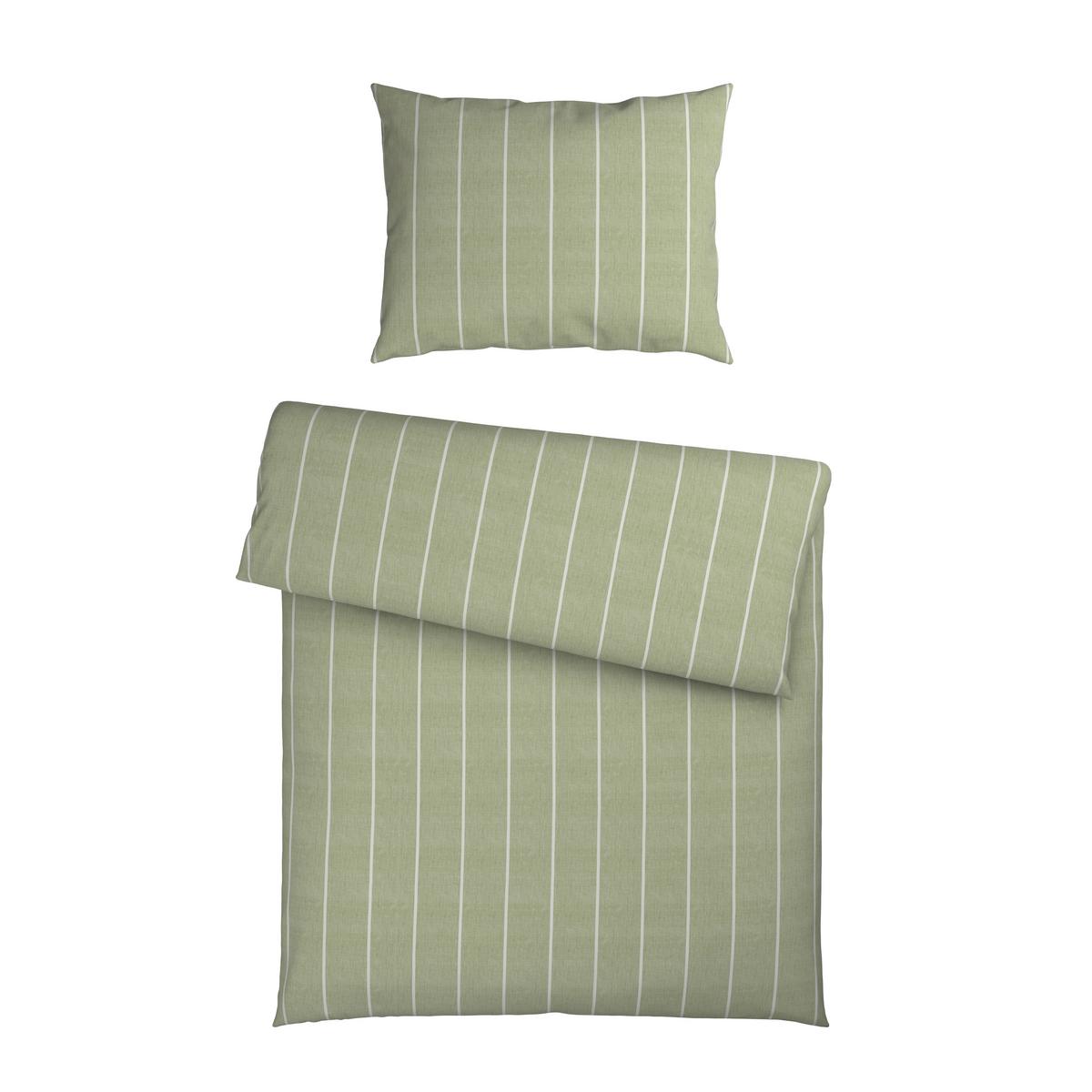 POSTEĽNÁ BIELIZEŇ TYLINE - šalviovozelená, Modern, textil (200/140/0,1cm) - Mömax