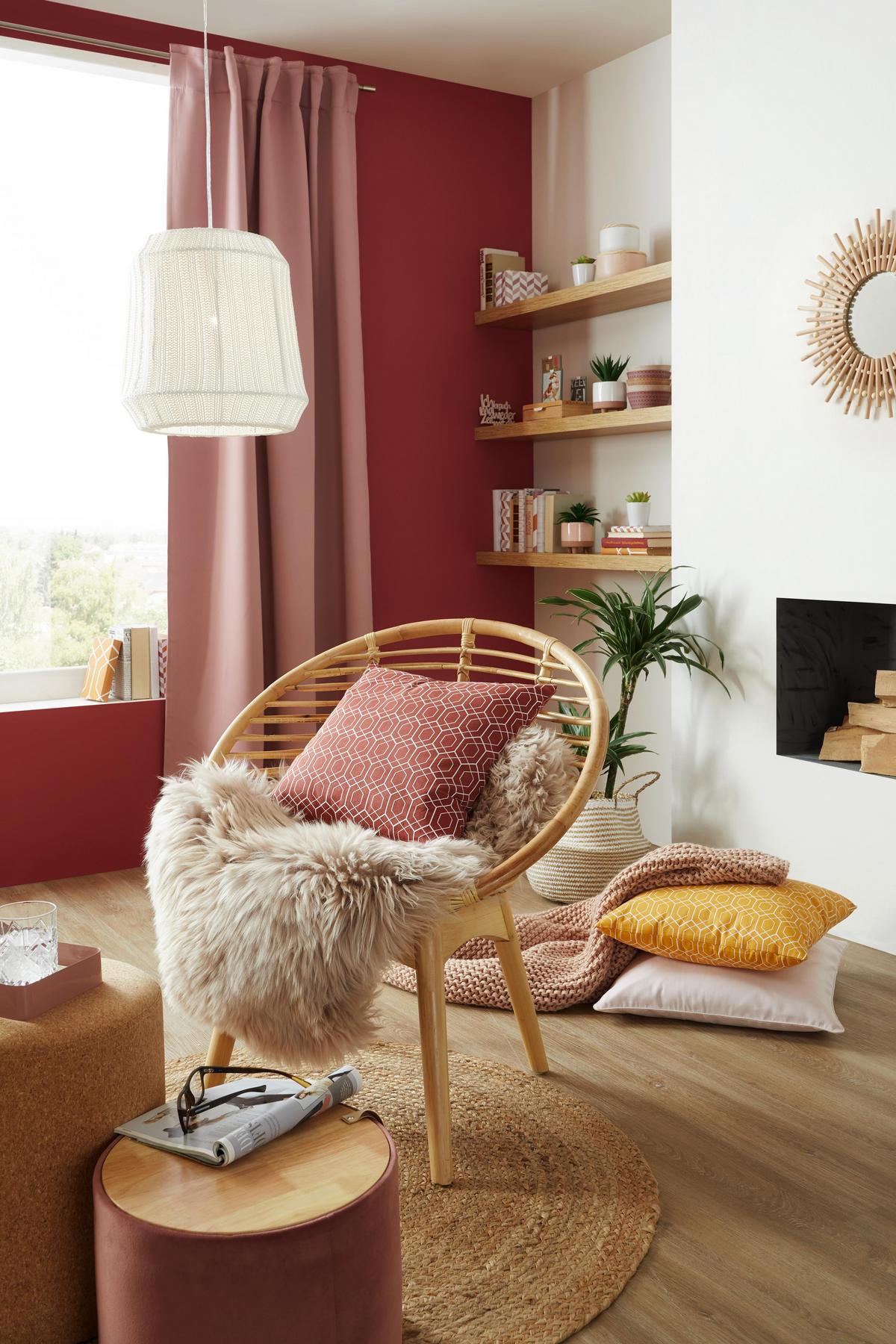 POTAH NA POLŠTÁŘ Steffi Paspel, 50/50cm, růžová - starorůžová (50/50cm) - Modern Living