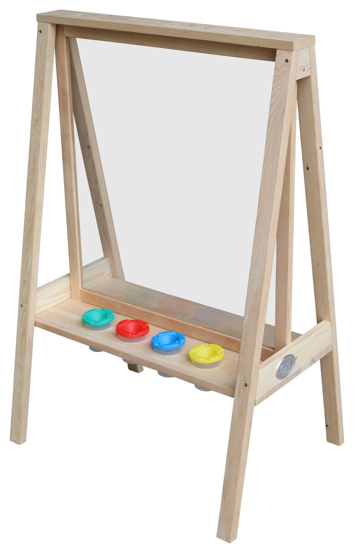 Maltafel Braun, B/h/t: 70x105x50cm - Braun, KONVENTIONELL, Holz (70/105/50cm) - Ambia Garden