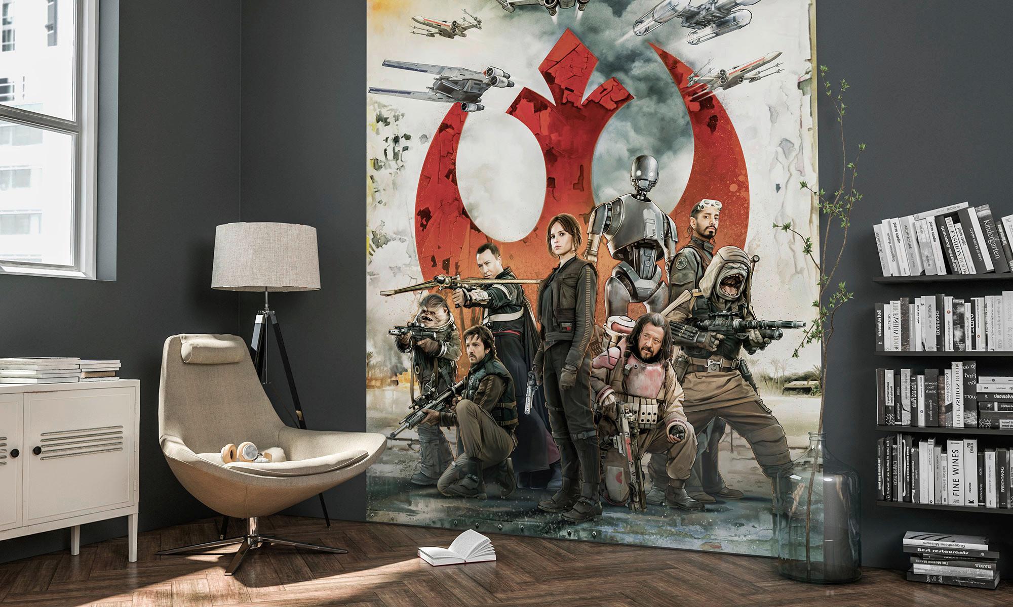 Vliestapete Star Wars Rebels - Multicolor, Basics (200/250cm) - Komar