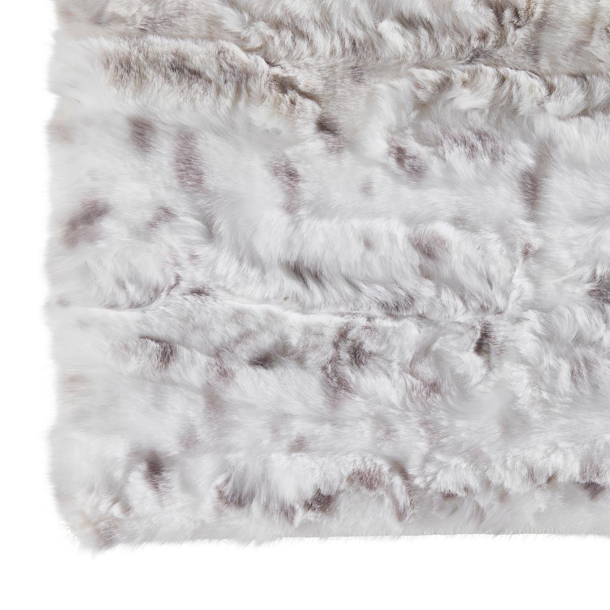 UMĚLÁ KOŽEŠINA POLAR LUXE - bílá/černá, Konvenční, textil (130/190cm) - Mömax