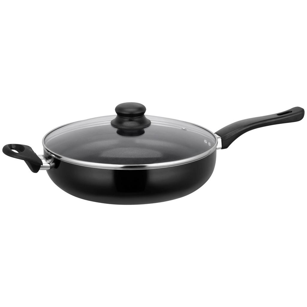 Bratpfanne Marina DxH: ca. 28x7 cm Aluminium mit Deckel