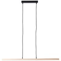 Led-hängeleuchte G99072/76 Arion - Schwarz/Kieferfarben, Design, Holz/Kunststoff (103/6/150cm) - Brilliant