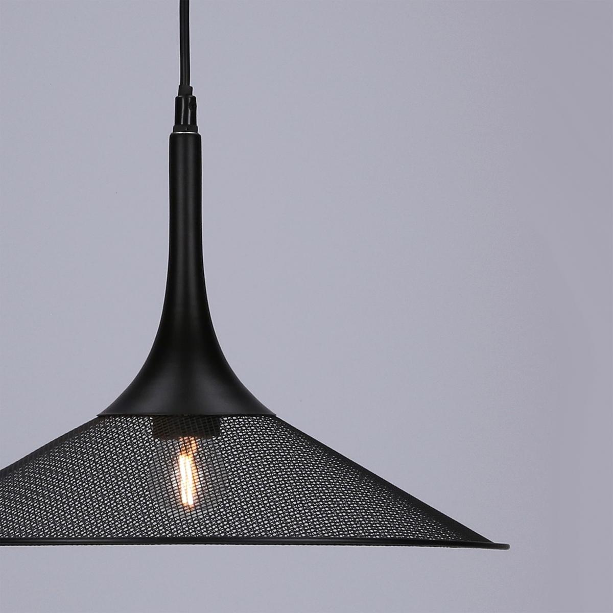 Pendelleuchte 50101204 Kiruna - Schwarz, Design, Metall (36/36/110cm)