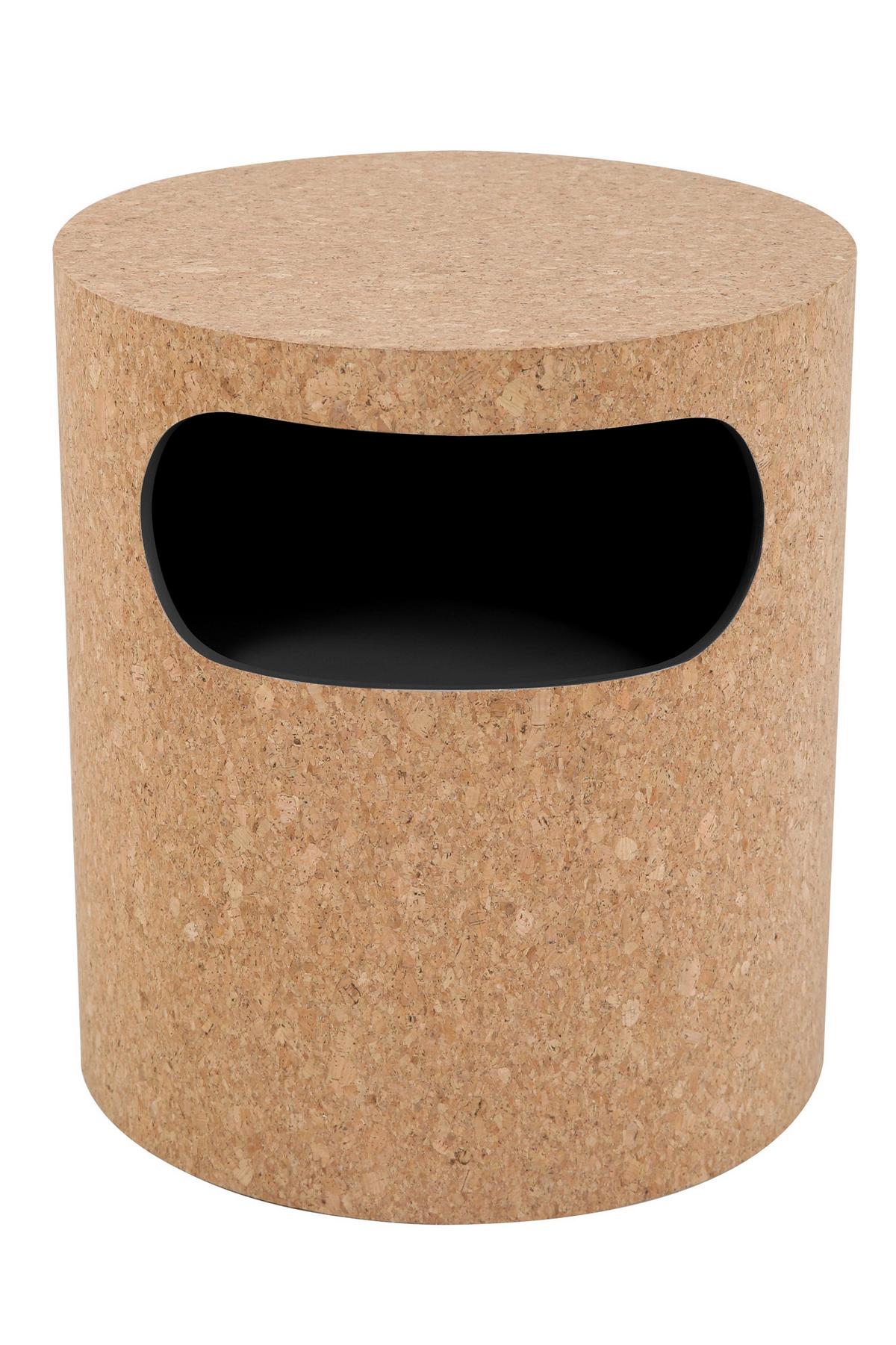 Nachtkästchen Naturfarben B: 40 Cm - Naturfarben, Design, Holz/Holzwerkstoff (40/45/40cm) - Livetastic