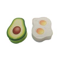 Schwamm Viktor - Gelb/Braun, KONVENTIONELL, Kunststoff - Ondega