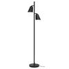 Stehlampe Bremen Schwarz mit Schalter - Schwarz, Basics, Metall (25/162cm) - It's about Romi