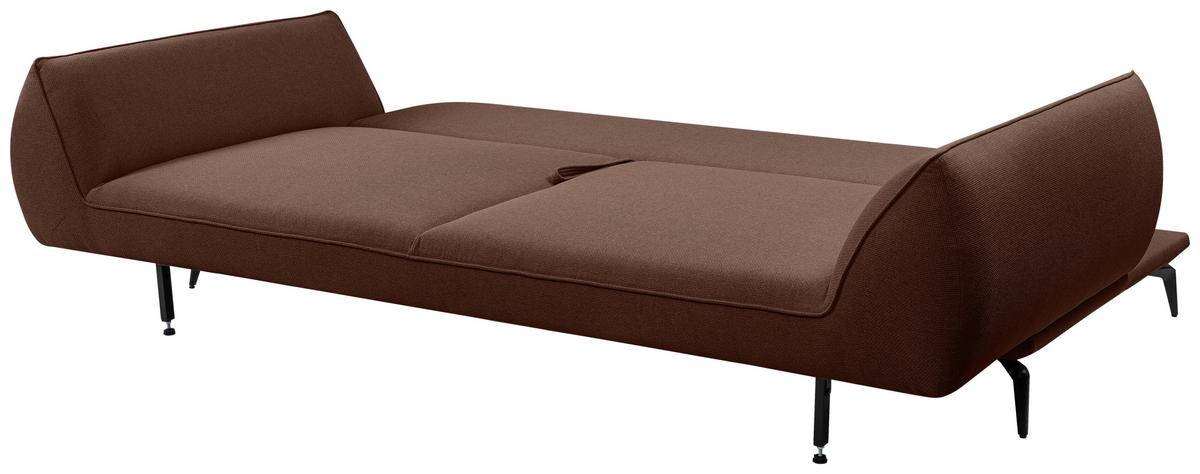 3-Sitzer-Sofa Cavo, Braun B: 249 cm - Creme/Schwarz, MODERN, Textil (249/86/118cm) - MID.YOU