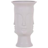Vase Herodes Porzellan Grau H: 35 cm - Grau, MODERN, Keramik (19,8/35cm) - Luca Bessoni