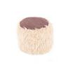 Pouf Beige Dxh: 45x38 Cm - Beige, Basics, Kunststoff (45/38/45cm) - Kayoom