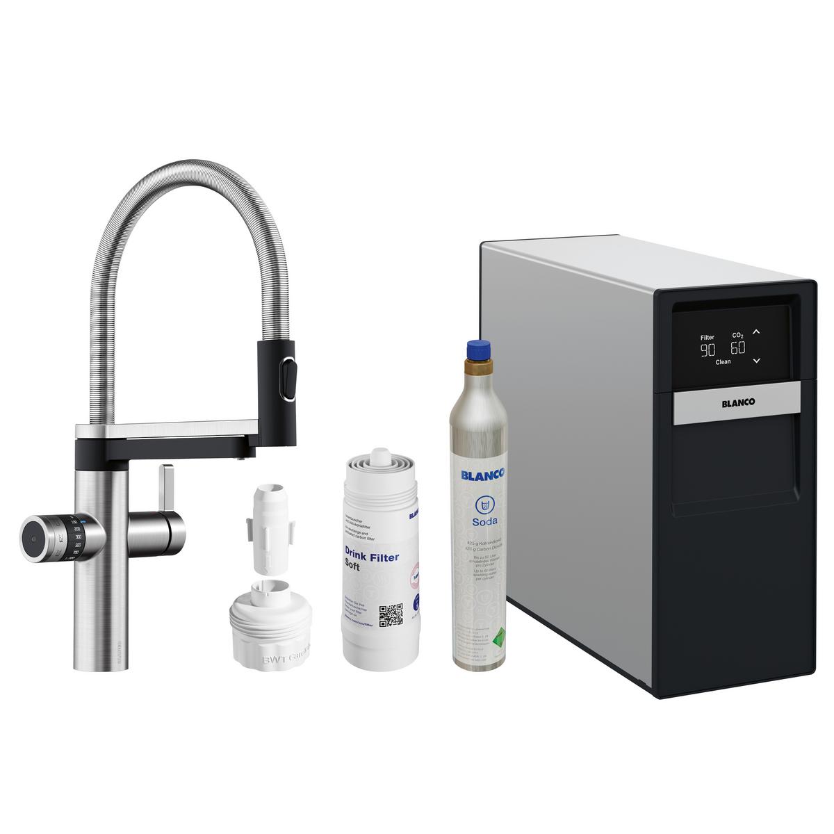 Küchenarmatur Evol-S Pro Set 526255 - Basics (44,7cm) - Blanco