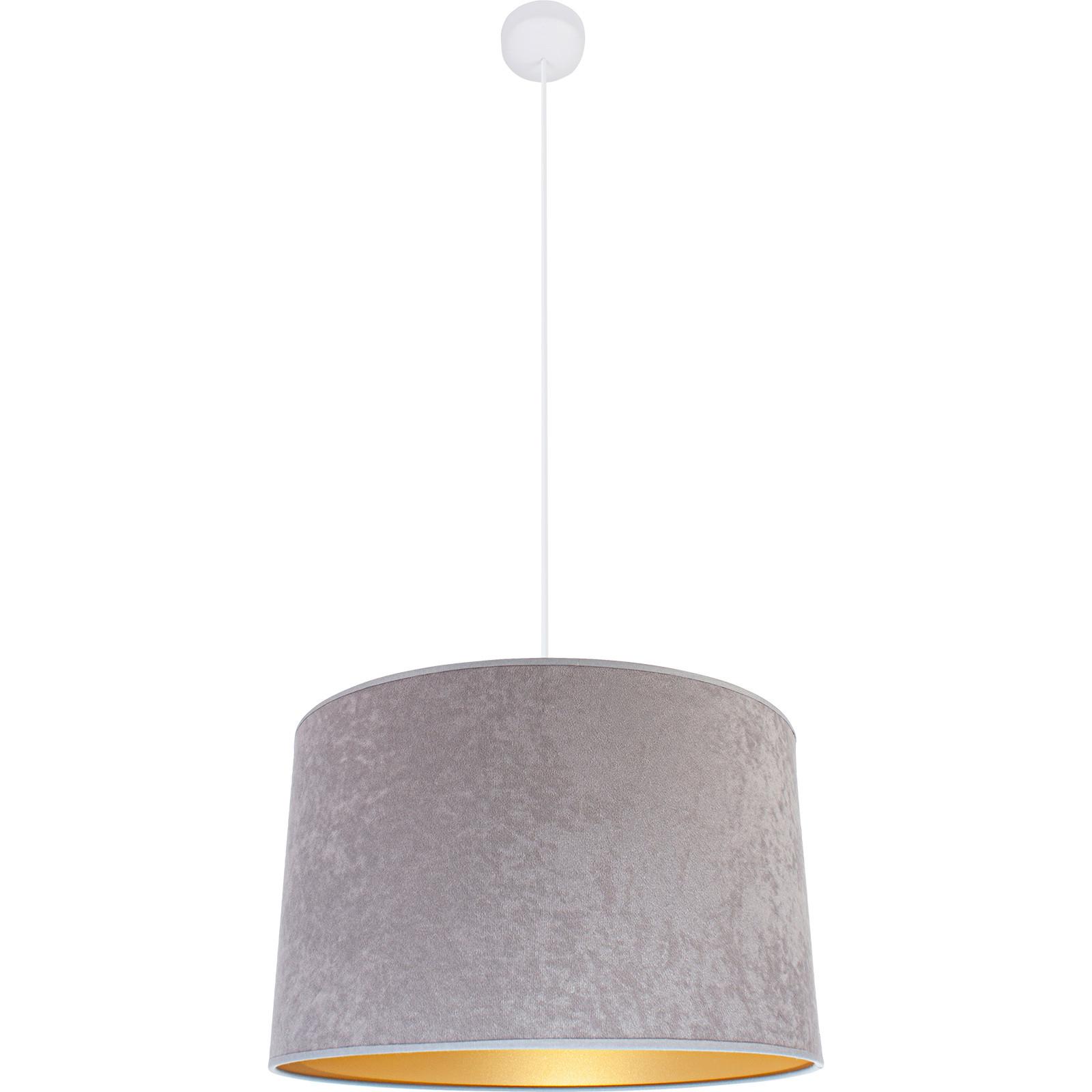 HÄNGELEUCHTE 8552212 CLASSIC - GRAU - Weiß/Grau, Basics, Holz (40/100cm)