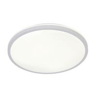 LED-Deckenleuchte, 4000k Cajus - Weiß, Basics, Kunststoff/Metall (29,5/4,2cm) - Luca Bessoni