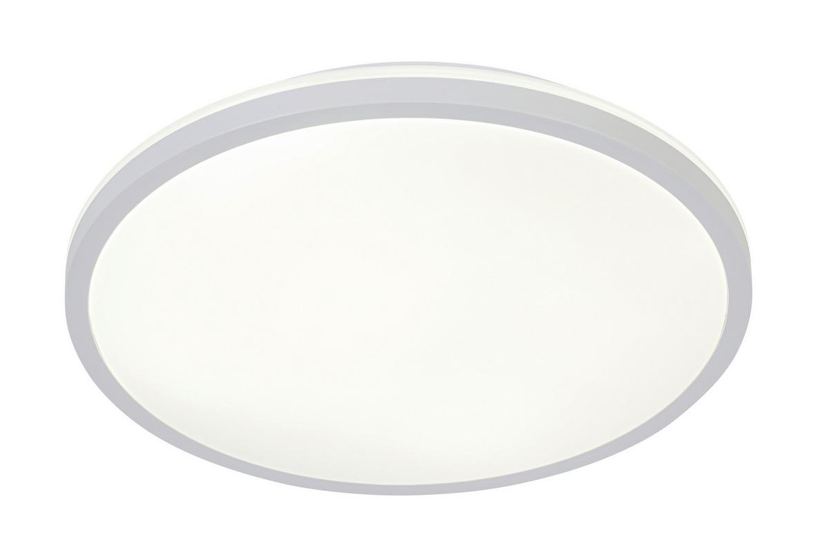 LED-Deckenleuchte, 4000k Cajus - Weiß, Basics, Kunststoff/Metall (29,5/4,2cm) - Luca Bessoni