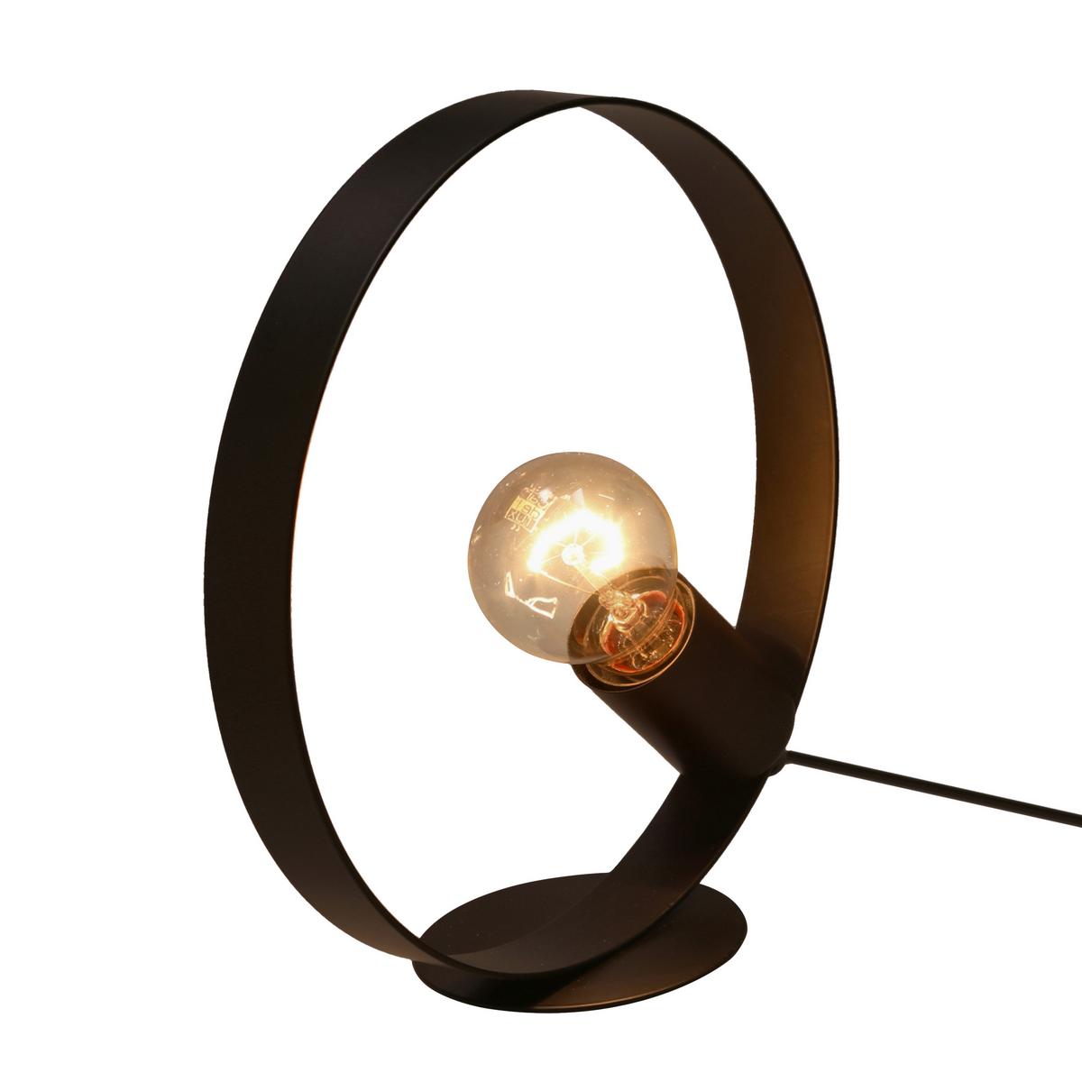Tischleuchte Nexo - Schwarz, Trend, Metall (10/25/25cm)