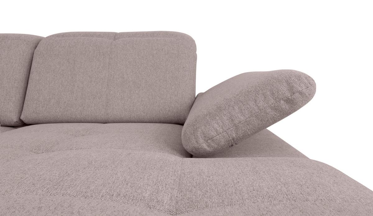 Wohnlandschaft Ramzes Taupe U: 215x328x173 cm - Taupe/Grau, Design, Textil (215/328/173cm) - MID.YOU