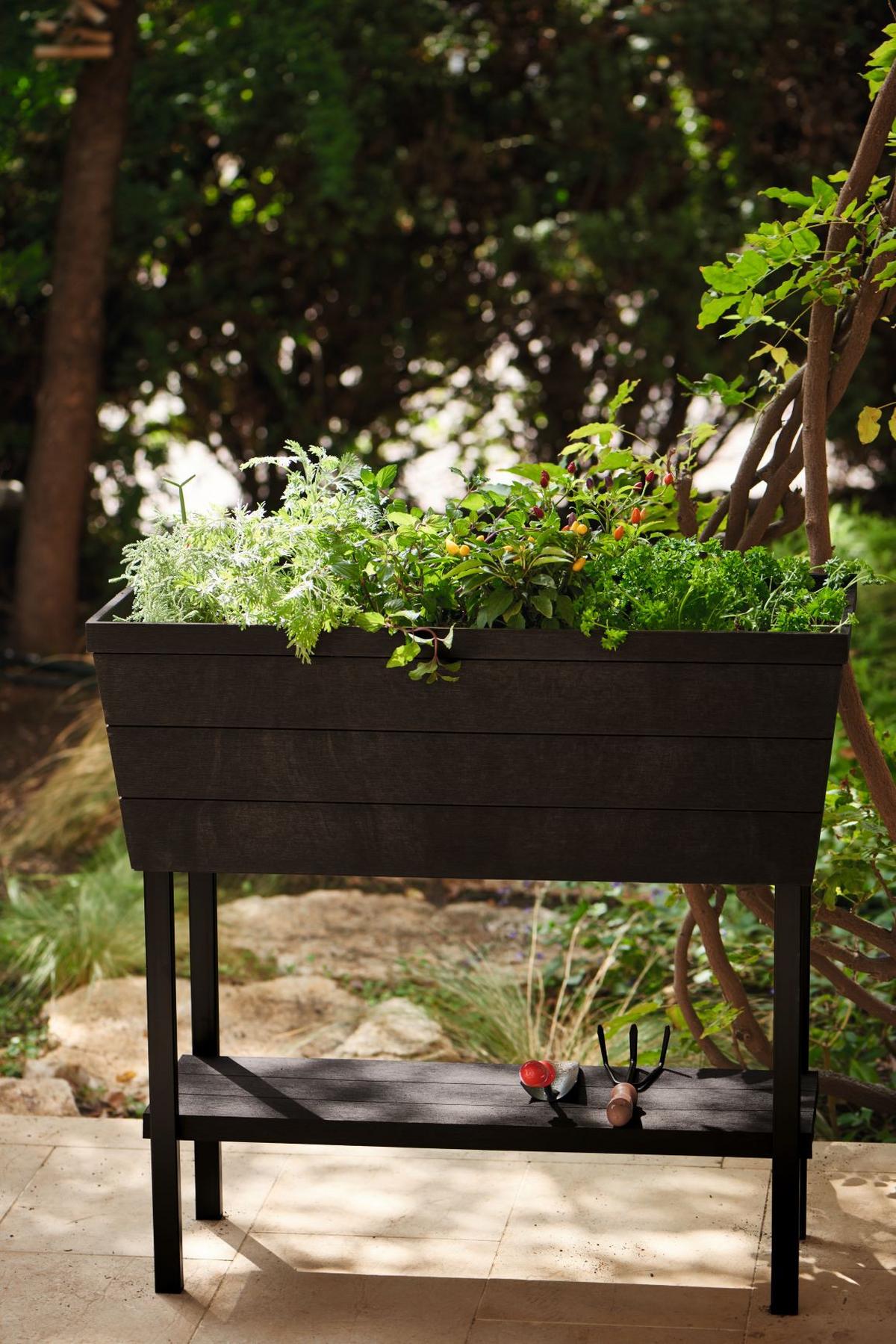 Virágtartó Állvány Urban Bloomer - barna (82/78/37.3cm)