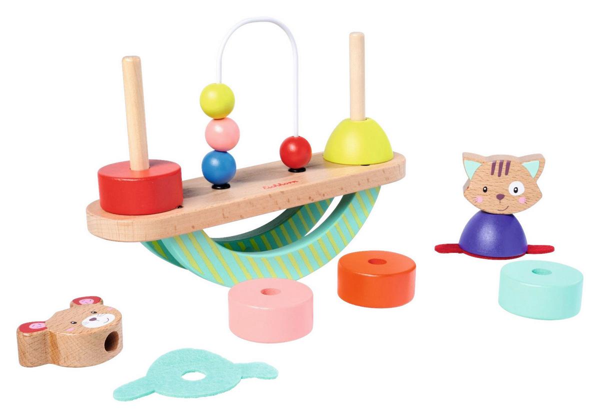 Stapelspiel Friends 11-Teilig. - Multicolor, Basics, Holz (5/22/17cm) - Eichhorn