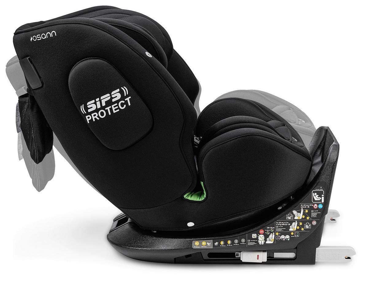 Reboarder-kindersitz One360 S - Schwarz, Basics, Kunststoff/Textil (43/58/48cm) - Osann