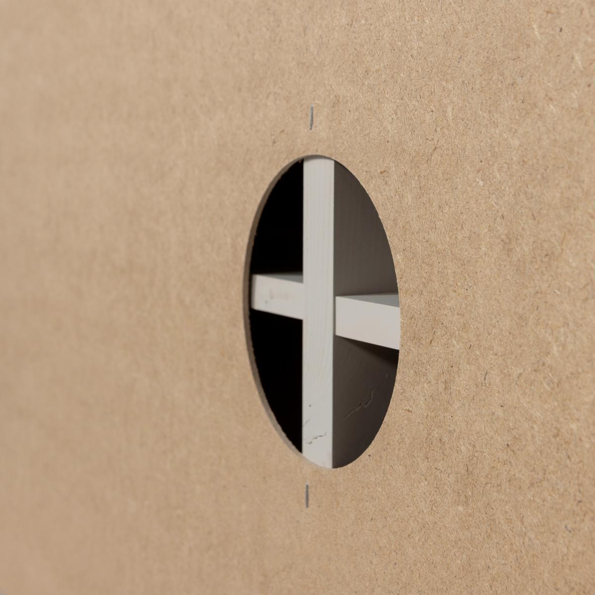 WOHNWAND Meggy Grau B: 160cm - Grau, Design, Holz (160/215/40cm) - Livetastic