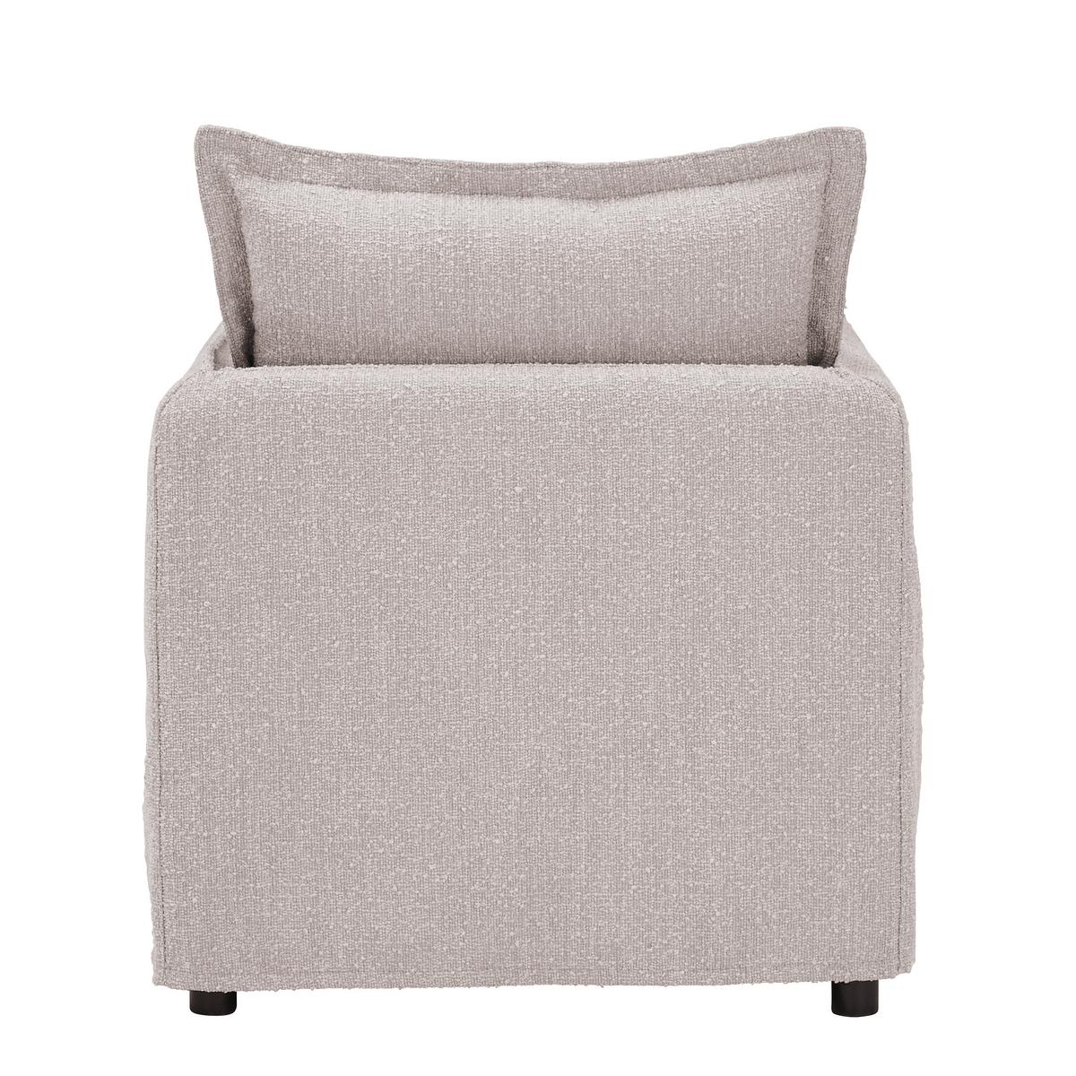 Sessel Toscana - Beige/Schwarz, Trend, Textil (120/82/98cm) - Livetastic