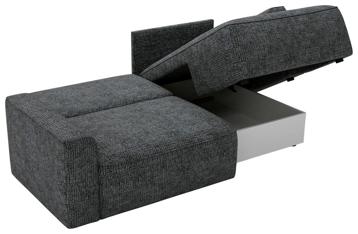 Lullo Anthrazit S: 233x144 Cm - Anthrazit/Schwarz, Design, Textil (233/144cm) - Livetastic