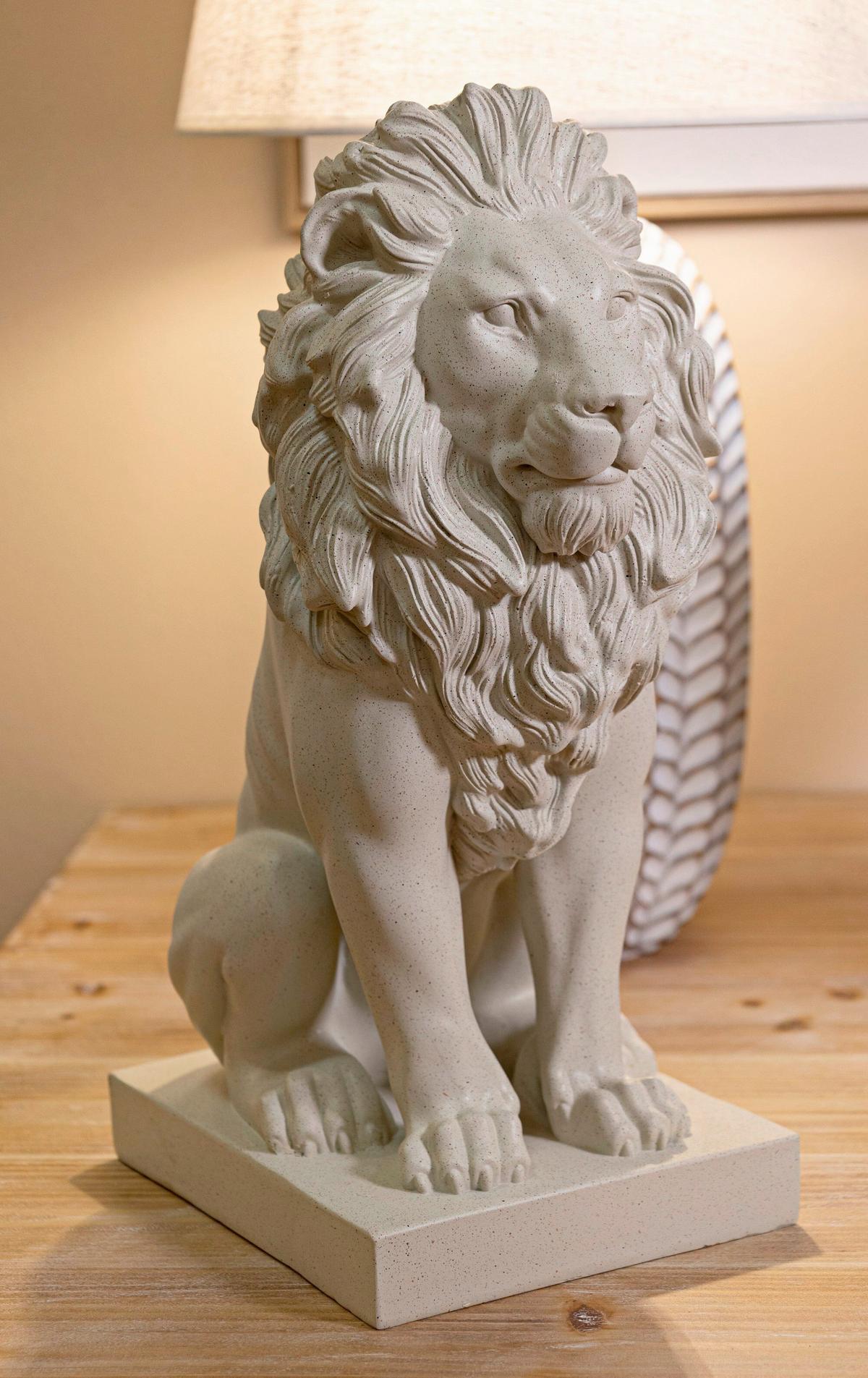 Skulptur Kunststoff, Cream - Basics, Kunststoff (17.5/40/25cm)