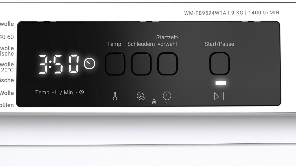 Waschmaschine 10843732- Wm-Fb0634w1a-De - Weiß, Basics, Metall (59,7/84,5/58,2cm) - Daewoo