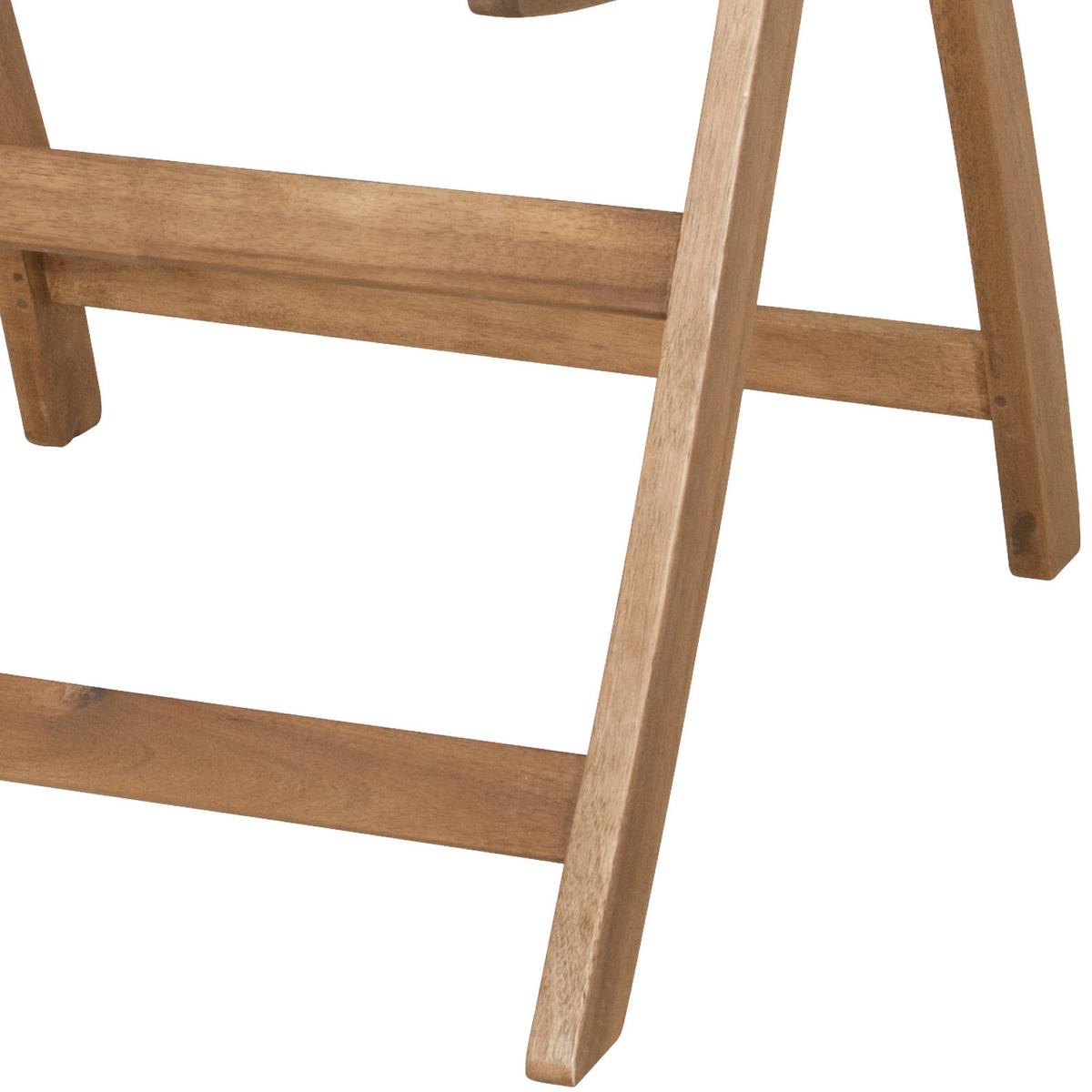 Gartensessel Klappbar Paleros Echtholz Akazie - Akaziefarben, KONVENTIONELL, Holz (60/113/70cm) - Siena Garden