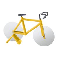 Pizzaschneider Alonza - Edelstahlfarben, Basics, Metall (3,5/11,3/18,4cm) - Metaltex