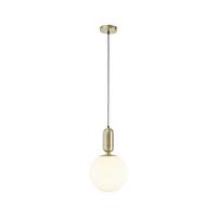 Závesné svietidlo TIANO zlatá - mosadzná, Modern, kov/sklo (25/198cm) - Bessagi Home