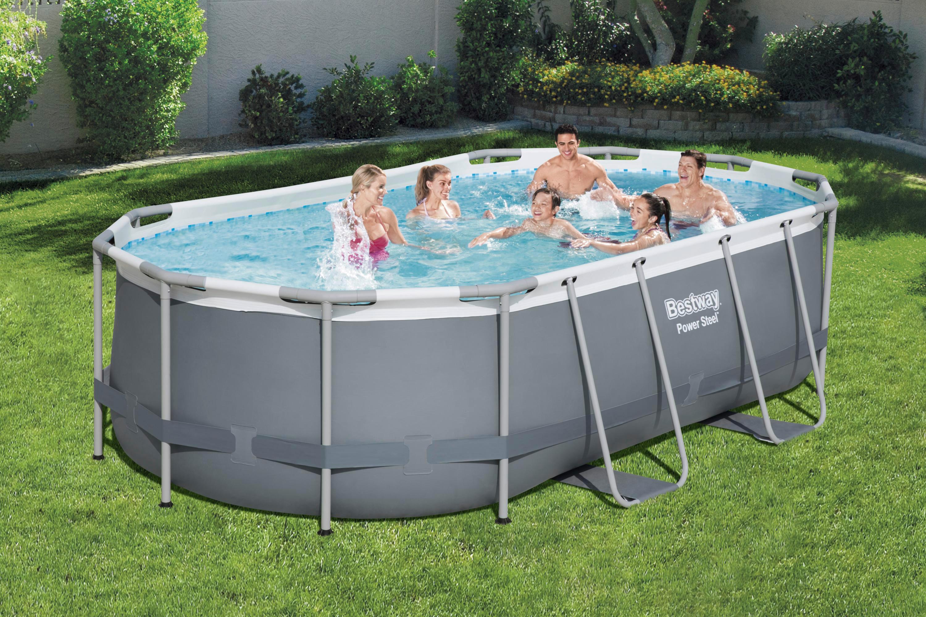 aufstellpool oval bestway