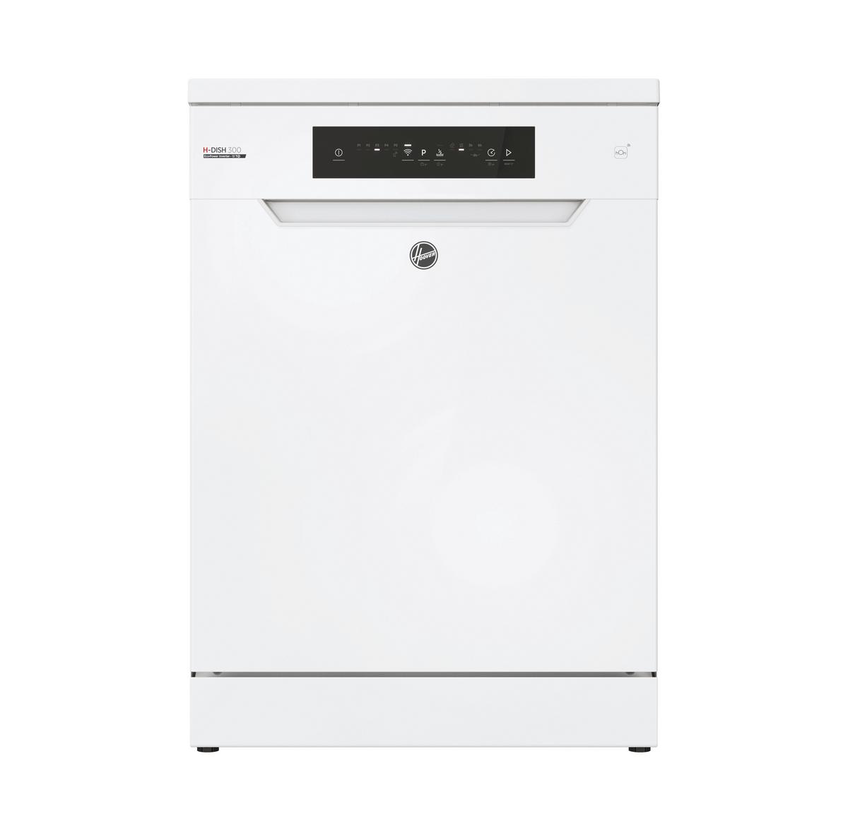 Geschirrspüler Hf 3c7low B: 60 cm Freistehend Weiß - Weiß, Basics (60/85/60cm) - Hoover