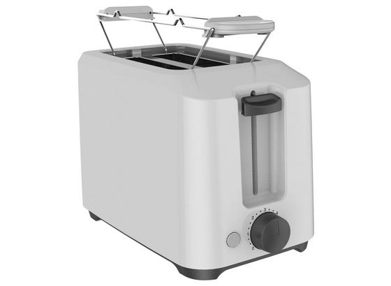 Toaster Niklas - Weiß, Basics, Kunststoff/Metall (25,7/14,6/24.2cm) - Bono Toaster Niklas - Weiß, Basics, Kunststoff/Metall (25,7/14,6/24.2cm) - Bono