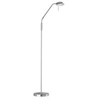 LED-Stehleuchte 40073 Pool Tw - Nickelfarben, Design, Glas/Metall (23/160cm) - Fischer & Honsel