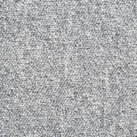 Teppichfliese Hellgrau Mustang 50x50 Cm Florhöhe 3 Mm - Hellgrau, Basics, Textil (50/50cm)