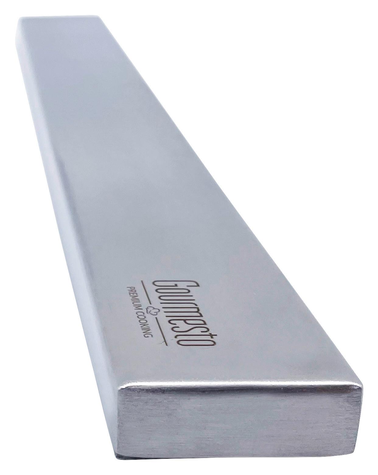 Magnetická Lišta Profi Line, 40cm - barvy stříbra, Moderní, kov (40/4,5/1,7cm) - Gourmesto
