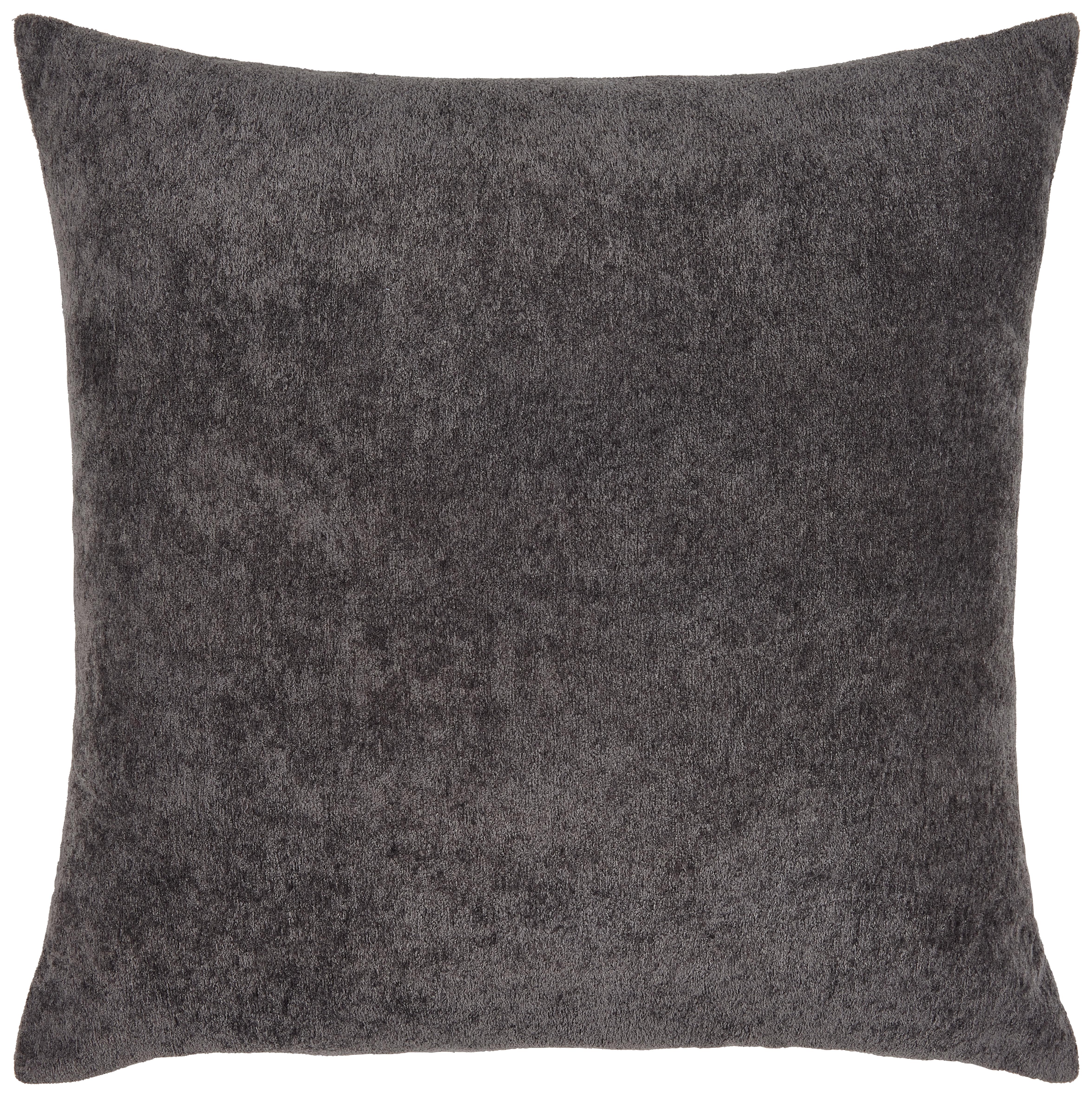Zierkissen Anika - Anthrazit, ROMANTIK / LANDHAUS, Textil (45/45cm) - James Wood