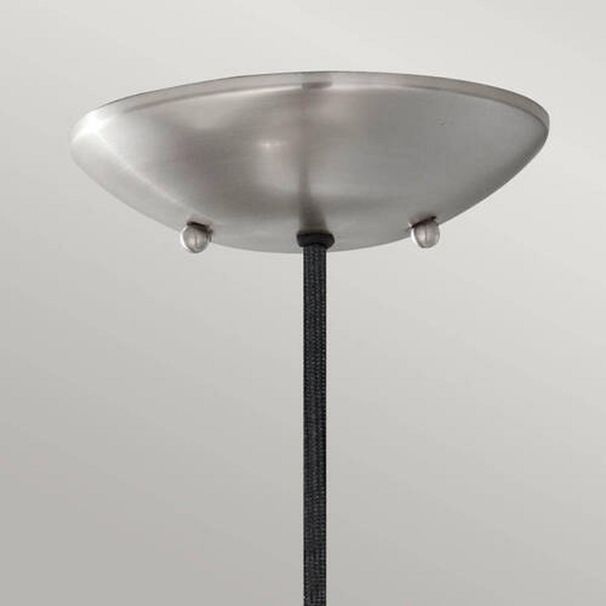 Hängeleuchte Fe-Beso-P-M-Bs - Edelstahlfarben, Design, Metall (25.4/30.3cm) - Elstead Lighting
